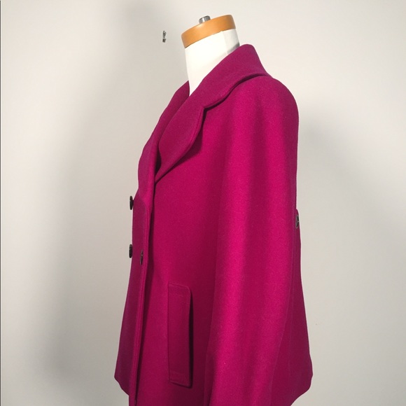 Pink Banana Republic Pea Coat Women’s - Picture 4 of 7